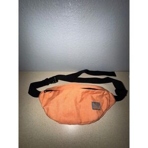 TINYAT Orange Fanny Pack Waist Bag Adjustable Strap Travel Festival Hip Purse